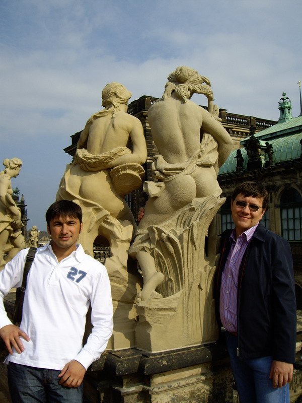 Дрезден, Zwinger, очень вид нравится